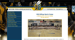 Desktop Screenshot of msubcamps.com