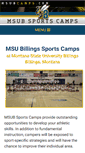 Mobile Screenshot of msubcamps.com